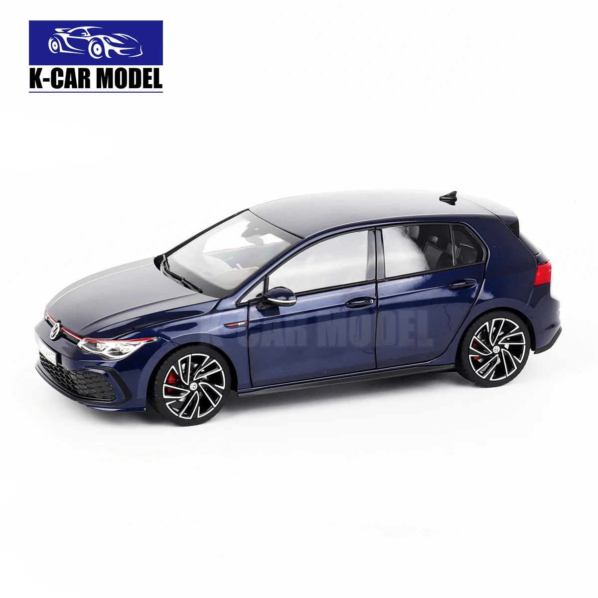 NOREV 1/18 Golf GTI 2021 Blue White Sedan Diecast Car Model