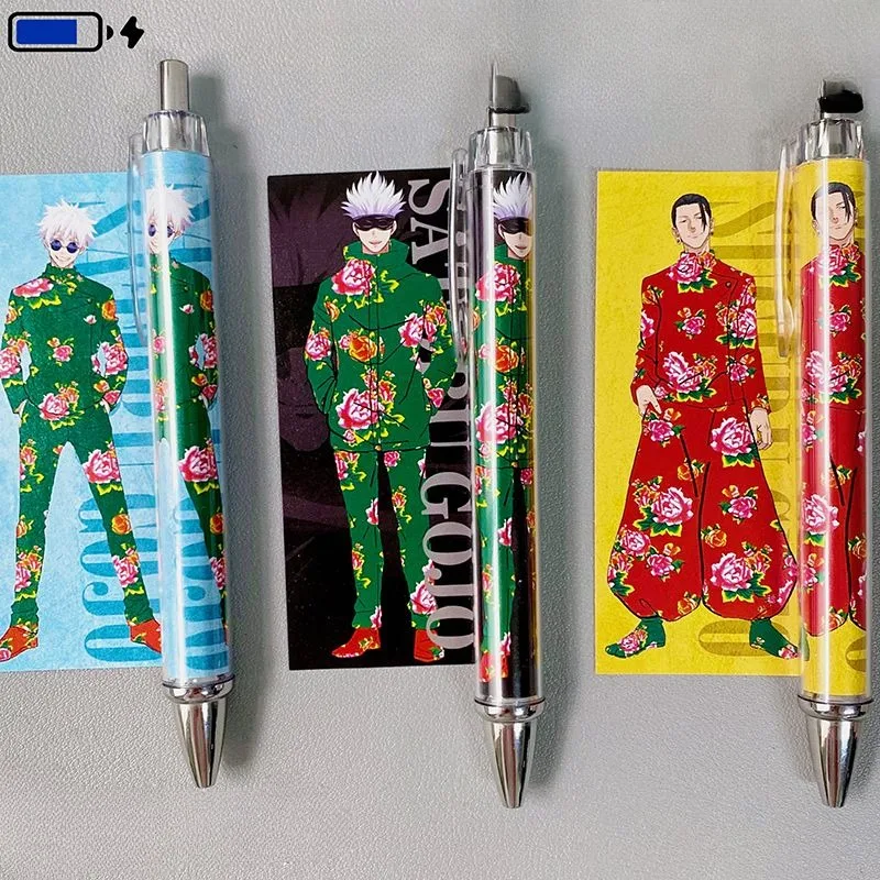 New Jujutsu Kaisen Satoru Gojo Getou Suguru Gel Pen Anime Peripheral Cute Cartoon Ballpoint Pen Kawaii Stationery Goods Gifts