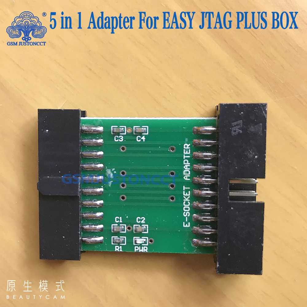 Imagem -04 - Original Novo Conjunto de Adaptadores em Jtag Isp1bit Isp4bit U-socket E-socket para Easyjtag Plus Box Ferramenta Esayjtag