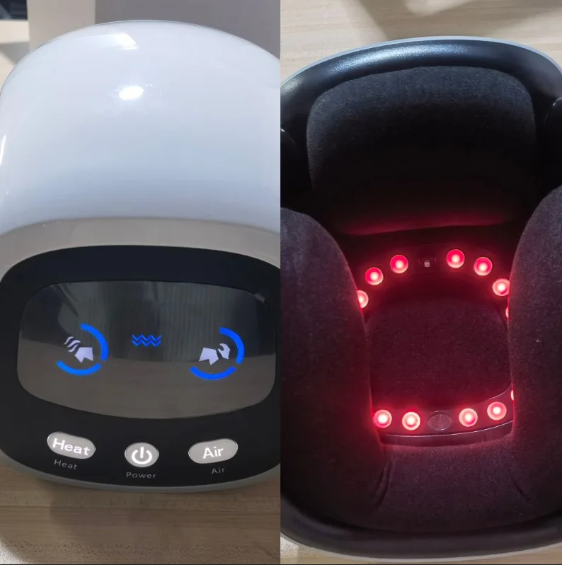

2025 Upgrade Knee Massager Machine Electric Heat Vibration Massage for Pain Relief Therapy Gifts for Elderly Parents