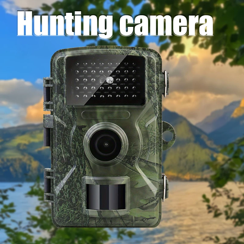 Hunting Camera Tracking Motion Sensing Camera Night Vision Camera for Safety Protection Outdoor Hunting Wildlife Surveillance