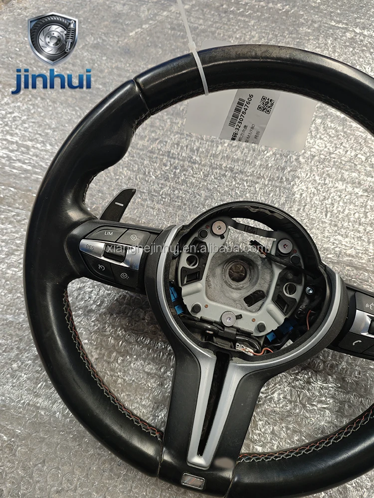Used High Quality Factory M Sports Car Steering Wheel Leather Replacement for F87 F80 F82 F83 OE 32307847606