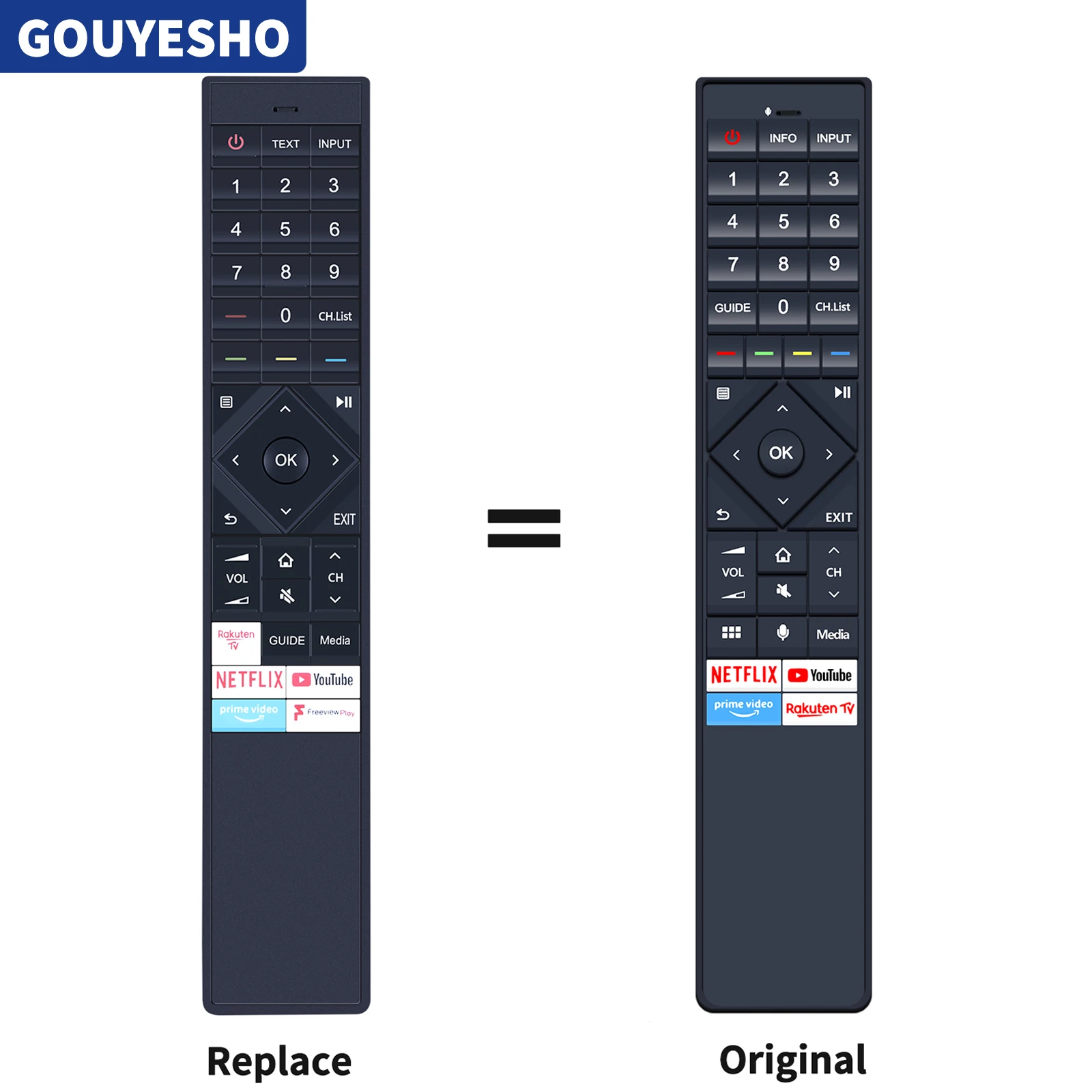 

New ERF3A72 VOICE Remote Control Replce Fit for Hisense QLED 4K Smart TV 50U7QF 55U7QF VOICE