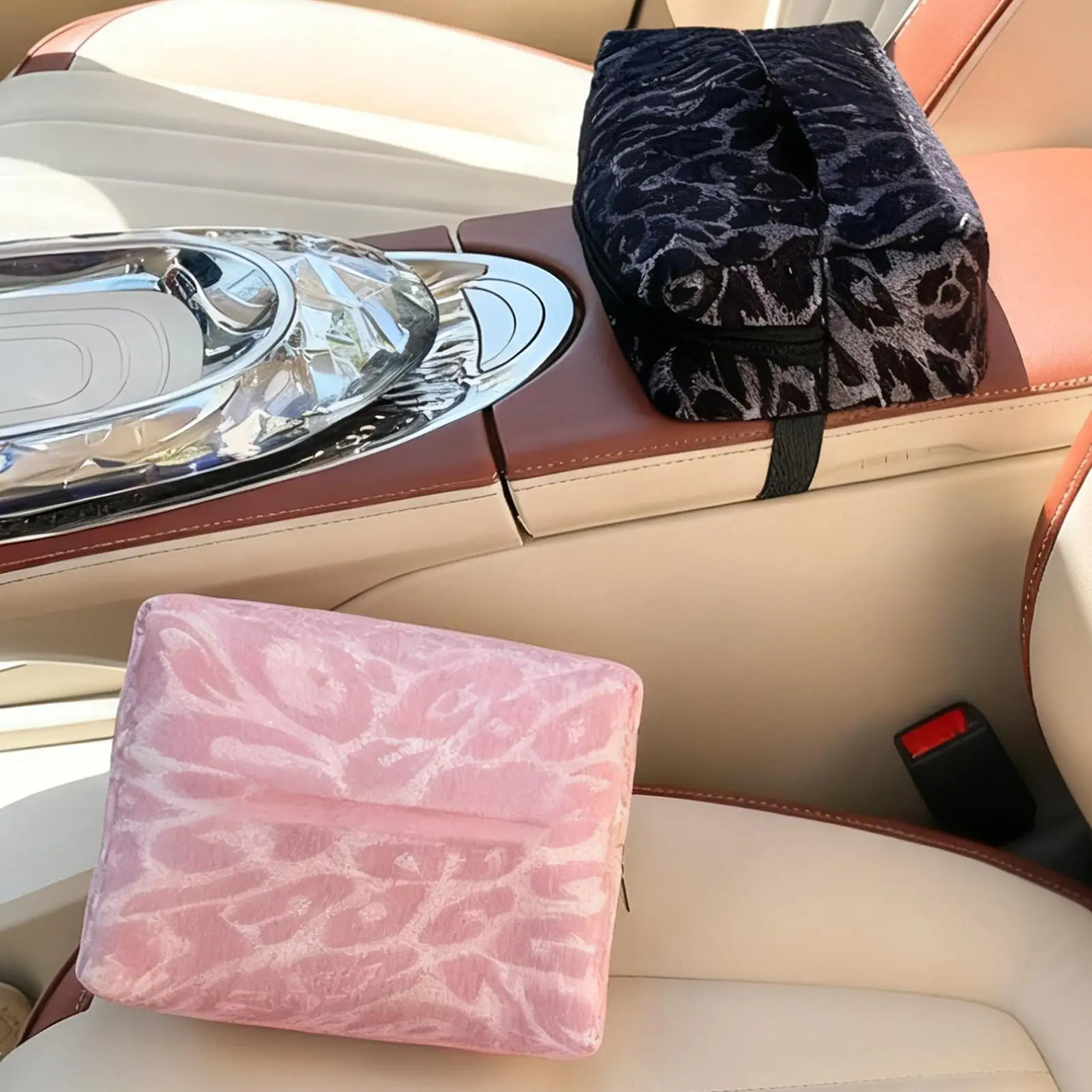 

Коробка для салфеток для автомобиля с леопардовым принтом, сумка на молнии, держатель для салфеток для организации автомобиля, грузовика, внедорожника, седана, подголовника на заднем сиденье