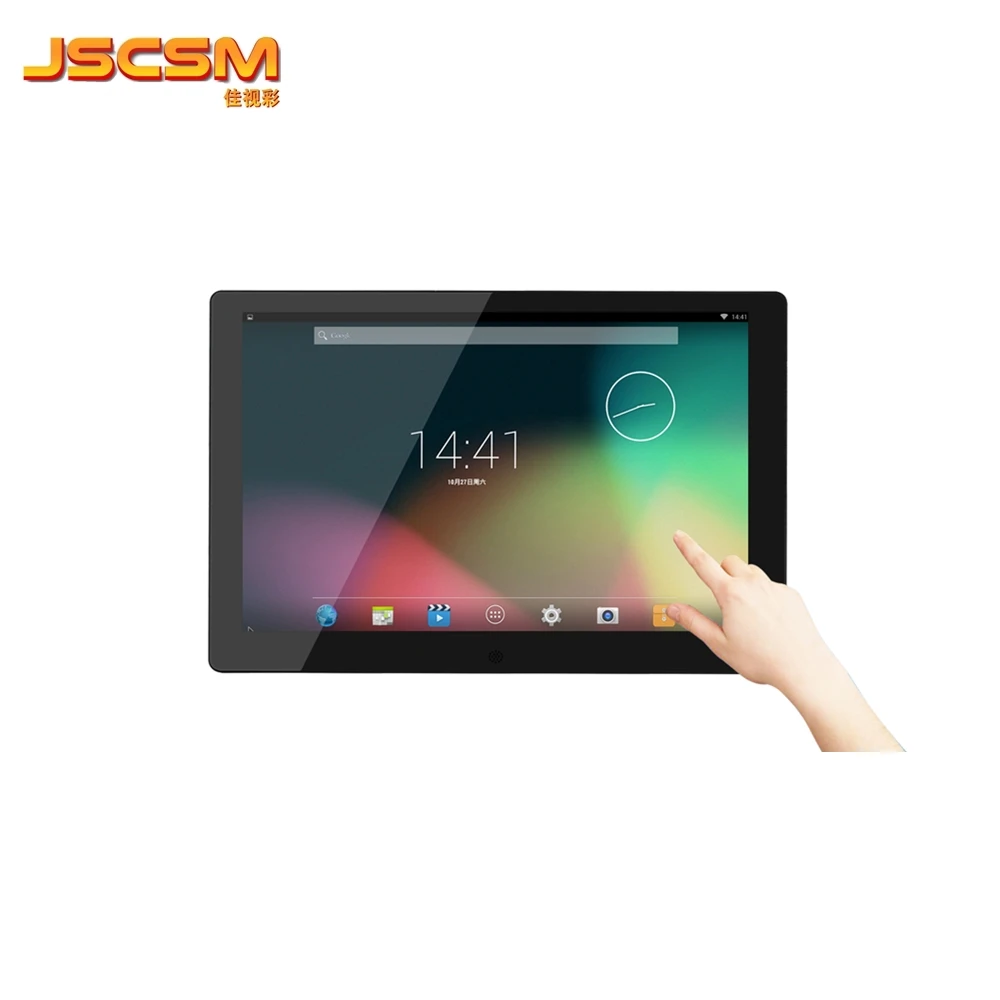 Full hd Black Color 10 Inch Android Capacitive Pos Lcd Touch Screen Monitor All in One Tablet for Market Advertisement