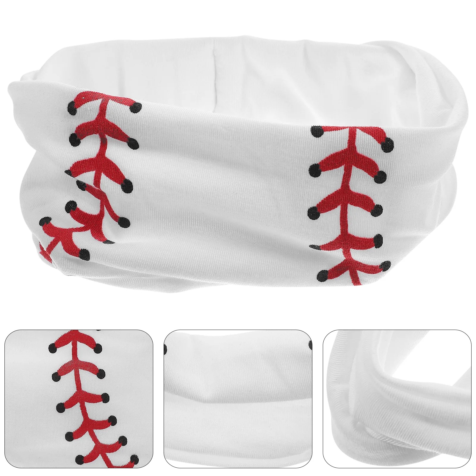 

Baseball Headband Fitness Headbands for Girls Silk Fabric Softball Fashion Hair