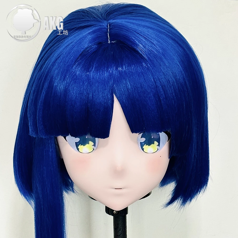 

(AL310) Customize Character Crossdress Female/Girl Resin Half/Full Head With Lock Cosplay Japanese Anime Game Role Kigurumi Mask