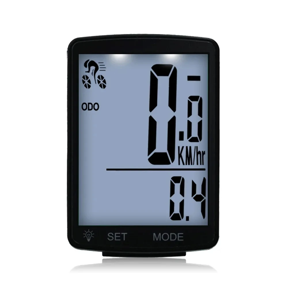 

Waterproof Multifunctional Bike Computer LCD Screen Wireless Speedometer Odometer Rainproof Cycling Features Electronic Digital