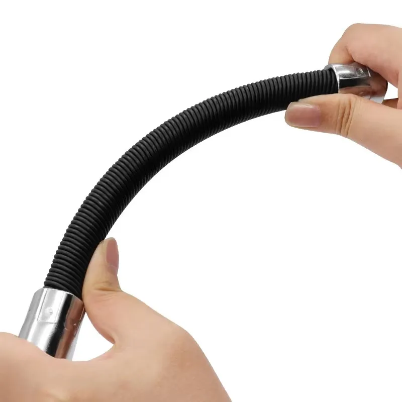 Klucz elektryczny Elastyczny adapter Uniwersalny miękki wał Szybki klucz grzechotkowy Sprężyna ręczna Pręt przedłużający Pręt przekaźnika Tuleja przedłużająca Pręt przedłużający — zdjęcie 4