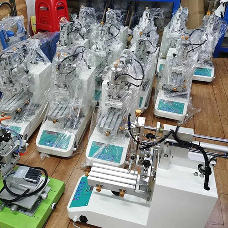 Small screen printing machine Fully automatic screen printing machine Inclined arm printing machine