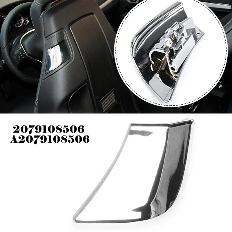 AS96-1Pair Front Seat Backrest Locking Mechanism Trim Caps For  W204 C204 W207 A20791085069051 A20791086069051 Part