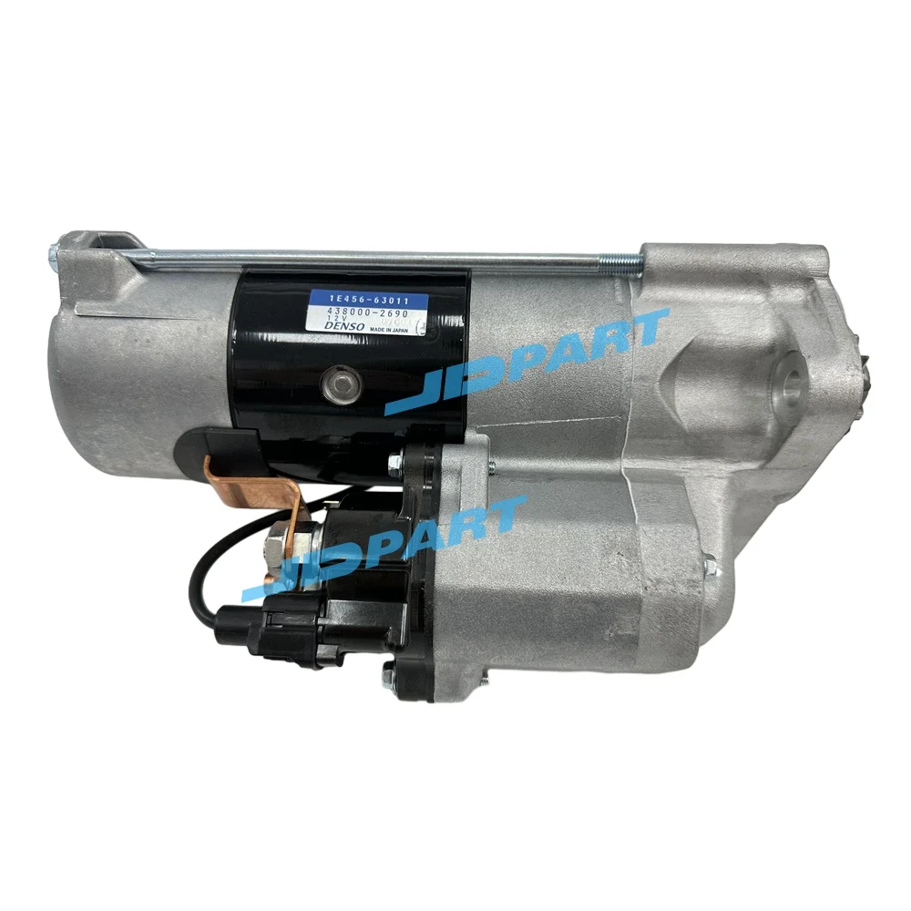 

Remarkable Quality For Kubota V3800 Engine Parts Starter Motor 1E456-63010 12V