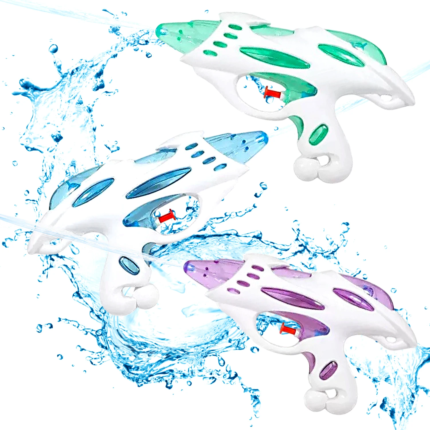 Children's water gun toys for boys and girls to play in water, outdoor bathing and swimming toys