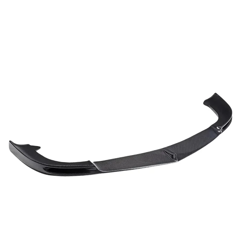 Lábio do para-choque dianteiro de fibra de carbono estilo V para Mercedes W218 CLS63 Lábio dianteiro