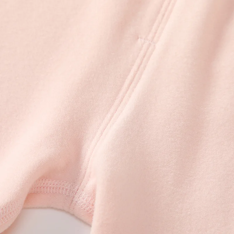 Derong Warm Pants for Babies 3-36 Months, Boys and Girls Cotton Wool Pants with Velvet, Autumn High Waist Long Pants Solid Color