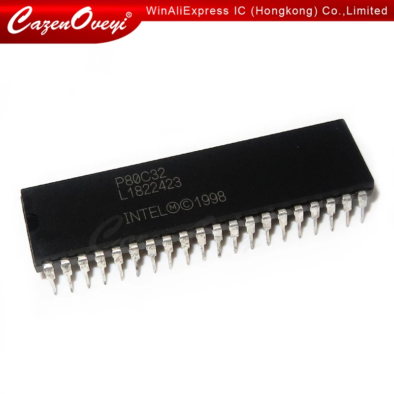CazenOveyi 5pcs/lot P80C321 P80C32 80C32 DIP-40