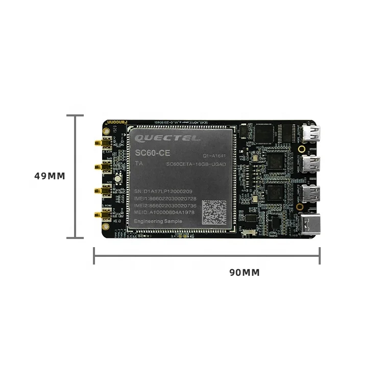 SC60 Mainboard LTE Cat6 Board Camera Picture Video Transmission Module