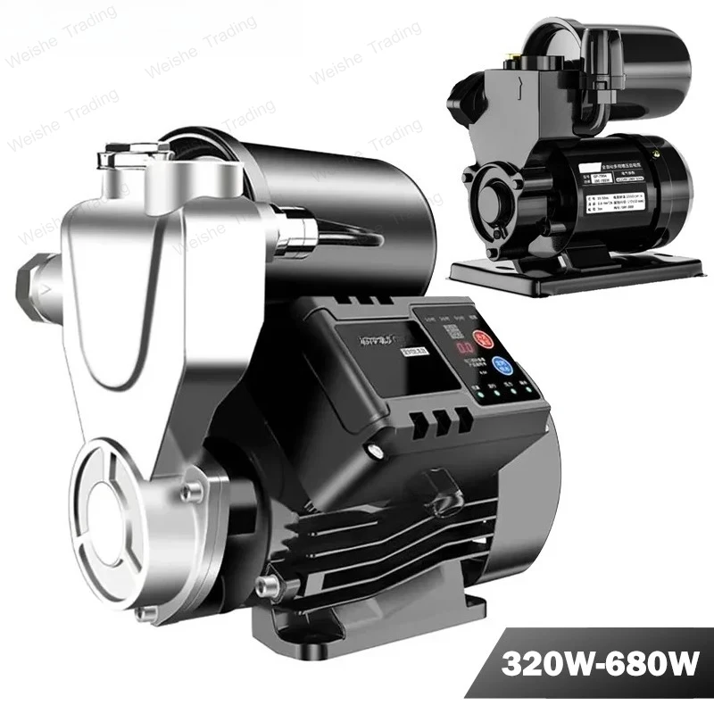 

Fully Automatic Silent Booster Pump 220V Intelligent Self-priming Pipeline Pump Household Tap Water Booster For Home Use