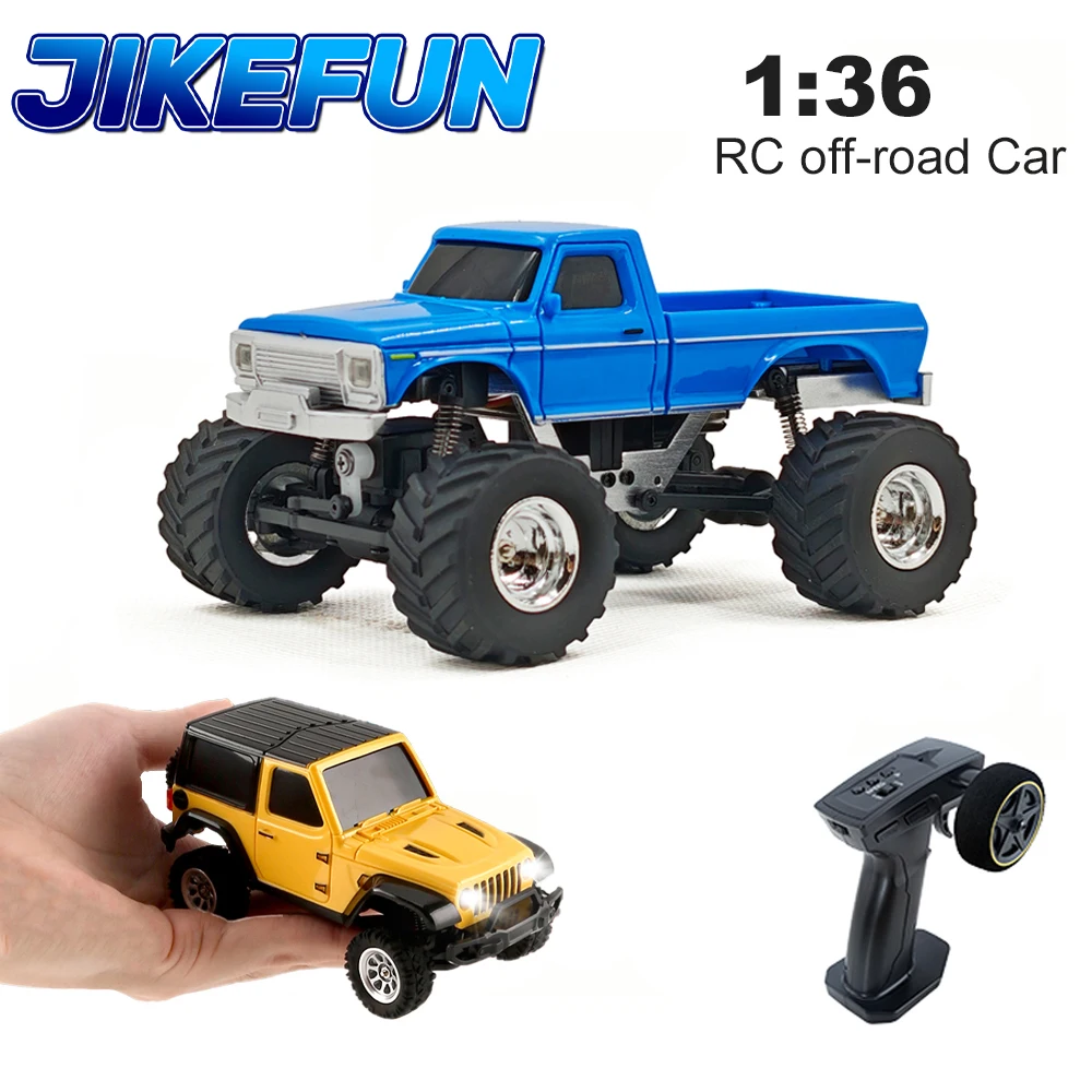 

1/36 RC Гусеничный автомобиль 2,4G 4WD Внедорожный альпинистский электрический автомобиль с дистанционным управлением Модель RTR со светодиодной подсветкой Игрушки для детей