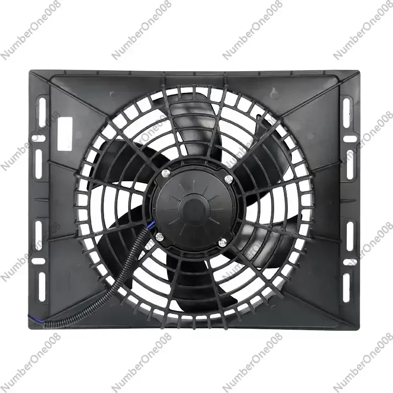 

Universal 14"x18" Radiator Cooling Fan Set 12V/24V 120W, Protection Net for Car Truck A/C Condenser