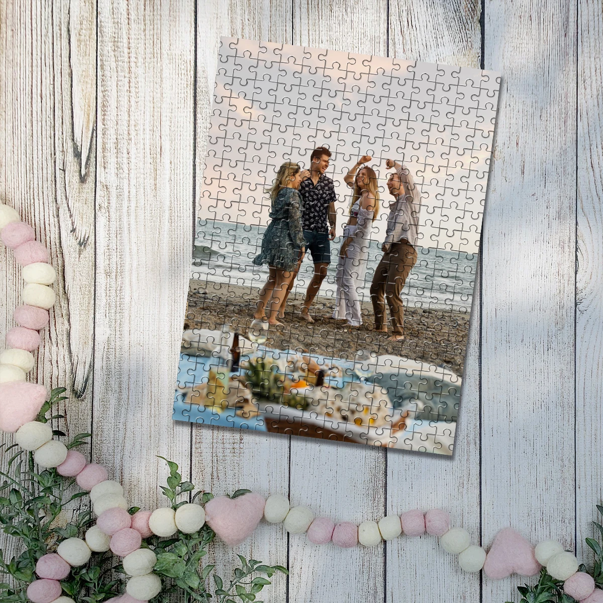 35/300/500/1000pcs Personalized Custom Photo Puzzle photo Custom Photo Portrait Puzzle Handmade Birthday Gift