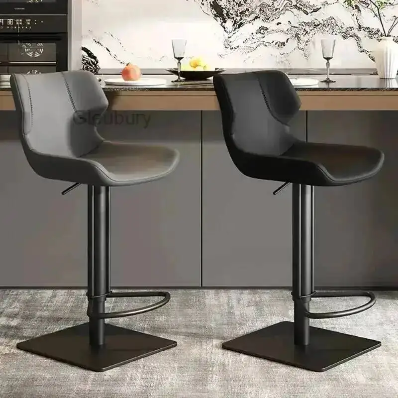 

Modern Comfortable Height Chair Bar Adjustable Nordic Luxury Trendy Bar Chair Premium Design Taburetes De Bar Home Furniture