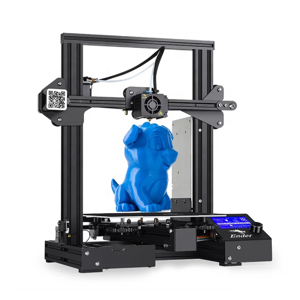 

Creality Ready To Ship Ender-3 Diy 3D Printer Large Print Size 220*220*250mm Metal Structure 3D Printing Machine