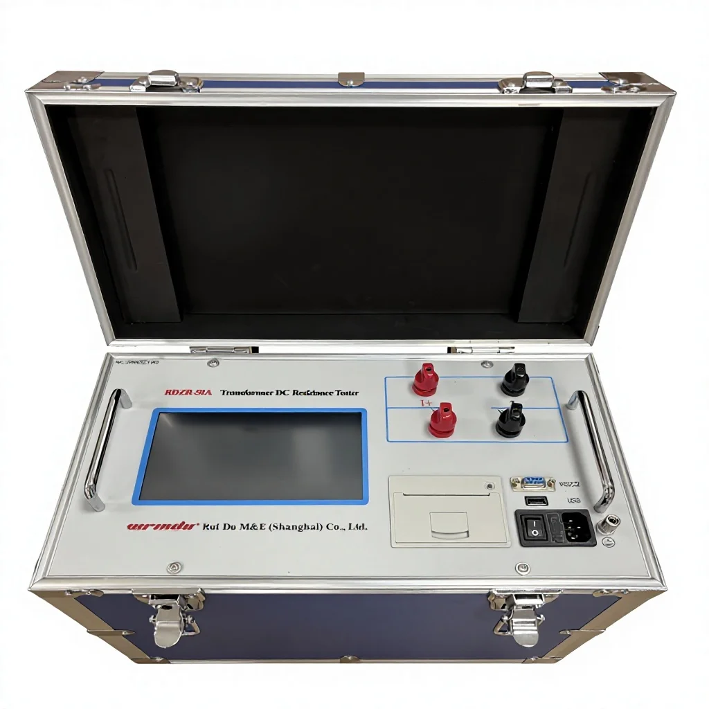 High Accuracy Portable Transformer Test Equipment DC Winding Resistance toot