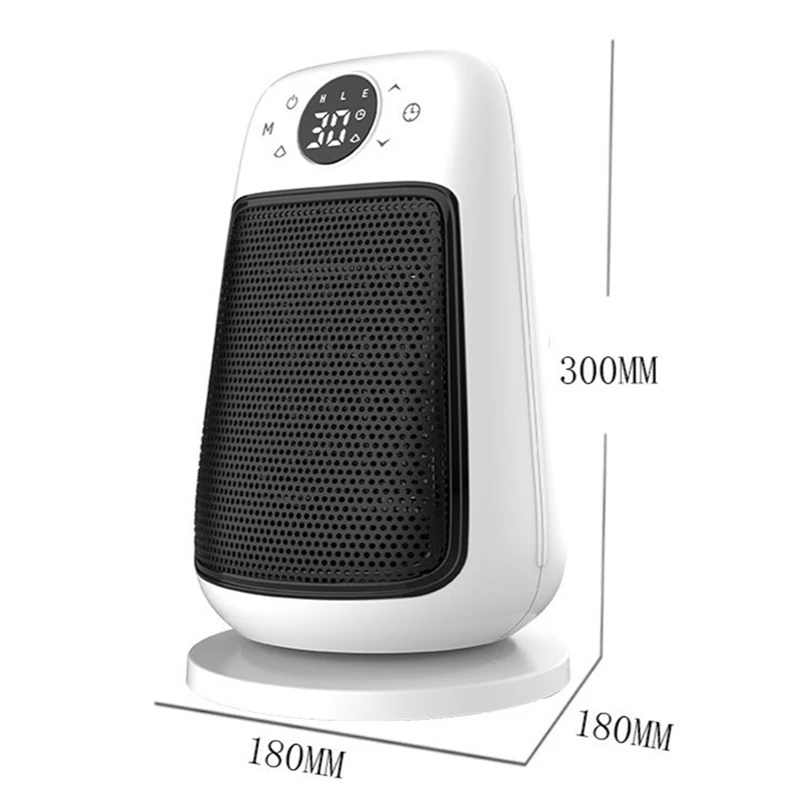 سخان كهربائي PTC 90 ° يهز سخان الرأس للغرفة التحكم عن بعد التدفئة سخانات اللمس الولايات المتحدة التوصيل