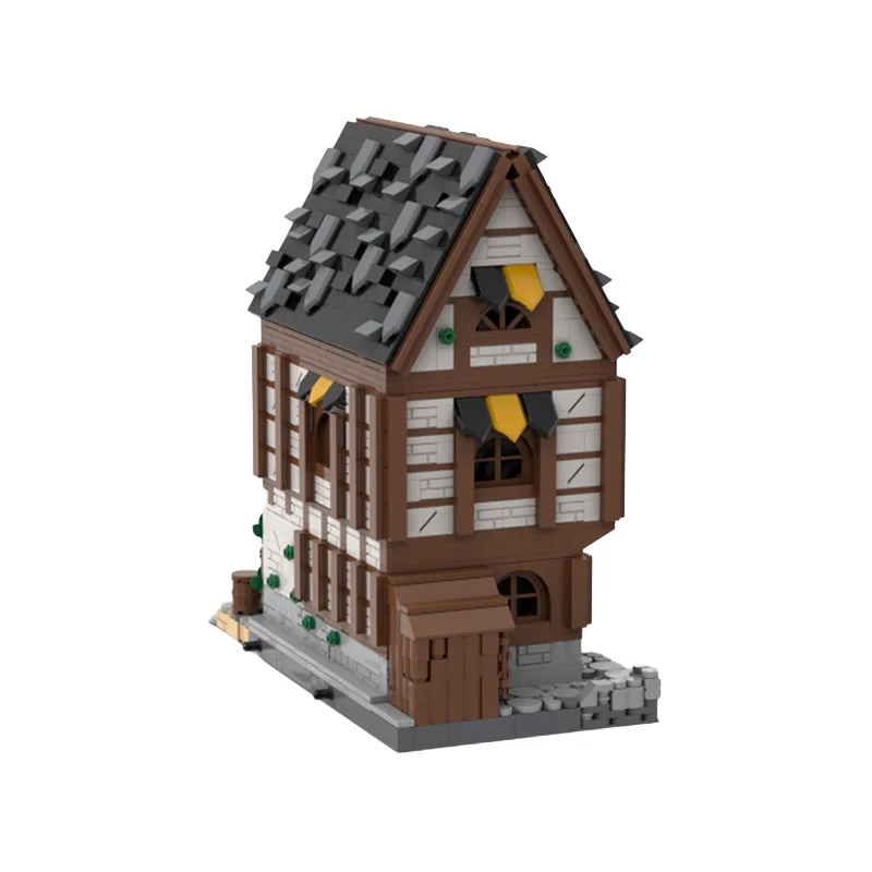 2138 pièces Urban The Winemaker Building MOC, blocs de construction modulaires personnalisables, modèle éducatif, jouet de conception DIY pour enfants, cadeau de Noël