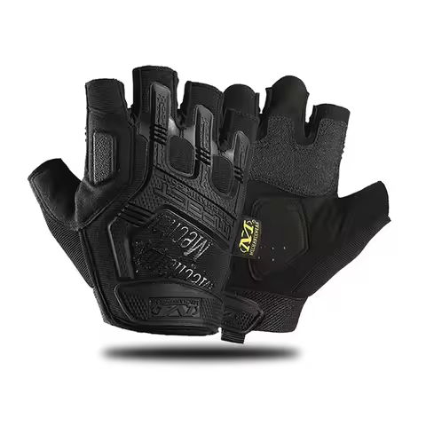 Popular Tactical Gloves Half Finger Special Forces Outdoor Mountaineering Riding Protection Men Half Finger Motorbike Gloves