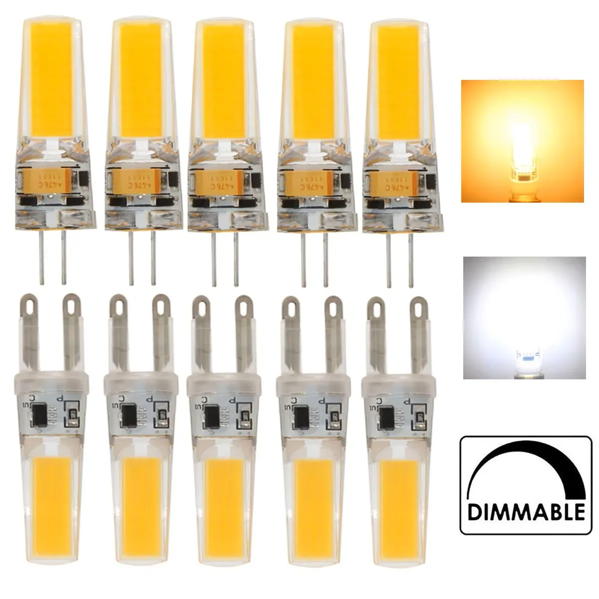 10 Pcs G4/G9 220V L…