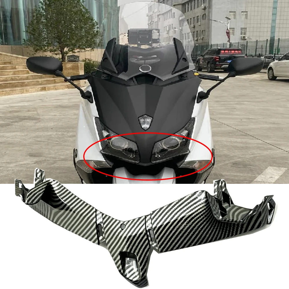Motorbike Front Headlight Fairing Panel for Yamaha TMAX 530 2012 2013 2014 TMAX530 Winglet Wing Air Intake Cover Protector Guard