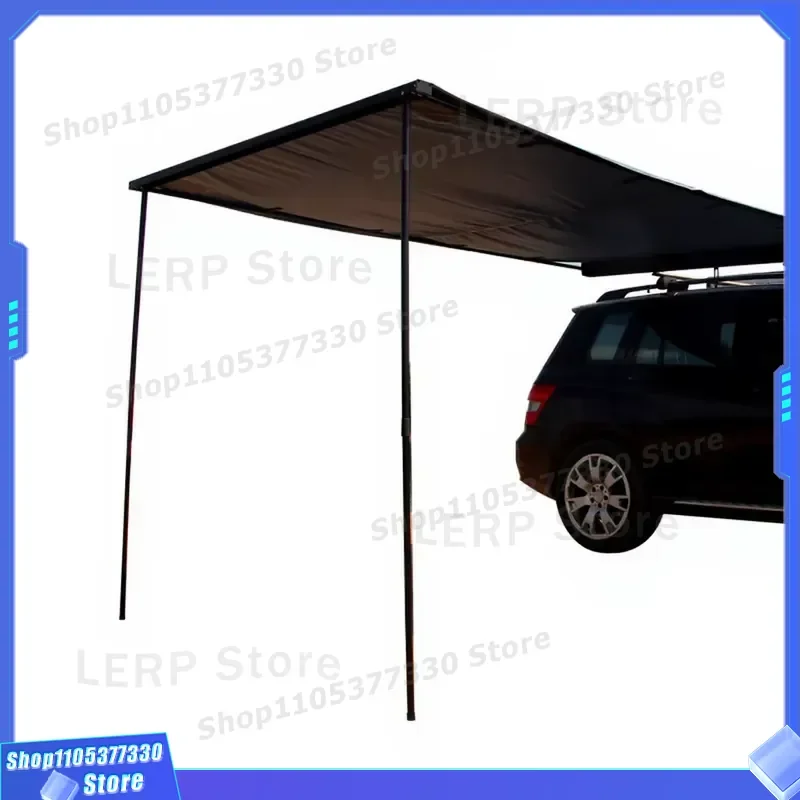 Custom 200x300x200CM Aluminum Alloy Roof Mounted Car Side Canopy Single Layer Four Season Rainproof Outdoor Shelter Tent Four