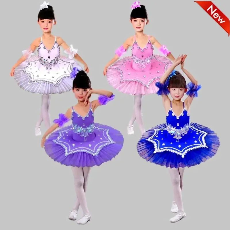 

20252020 New Arrival Children Ballet Tutu Dress Swan Lake Multicolor Ballet Costumes Kids Girl Ballet Dress for Children