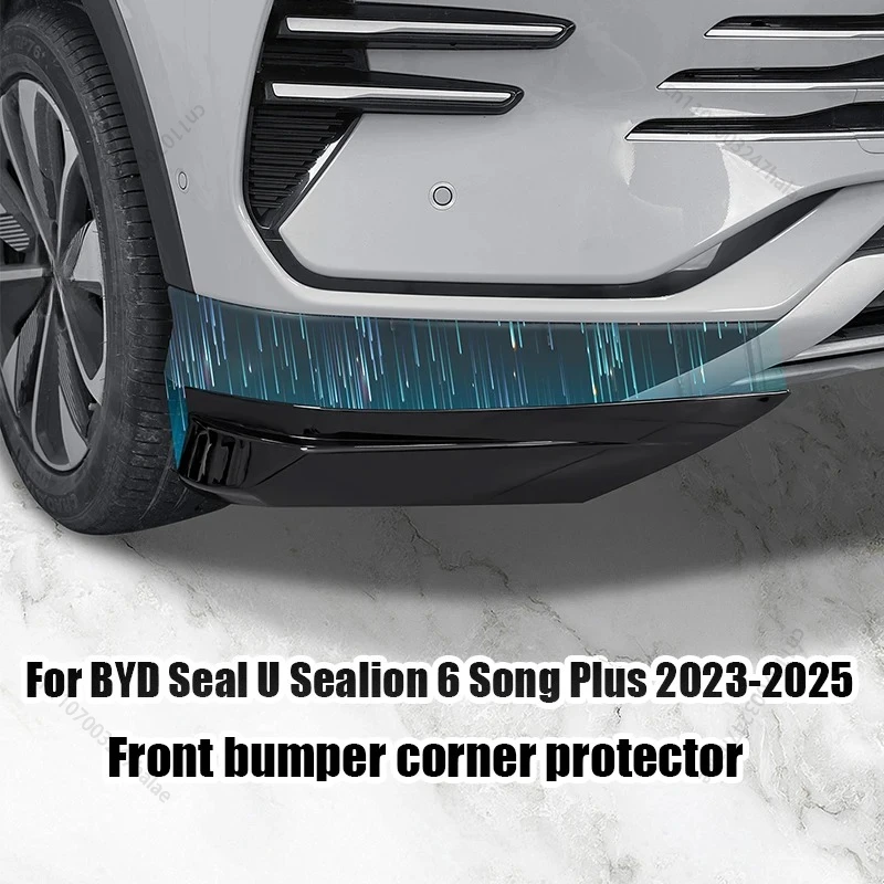 For BYD Seal U Sealion 6 Song Plus 2023 -2026 Car front bumper corner ABS material exterior modification part  Accessories