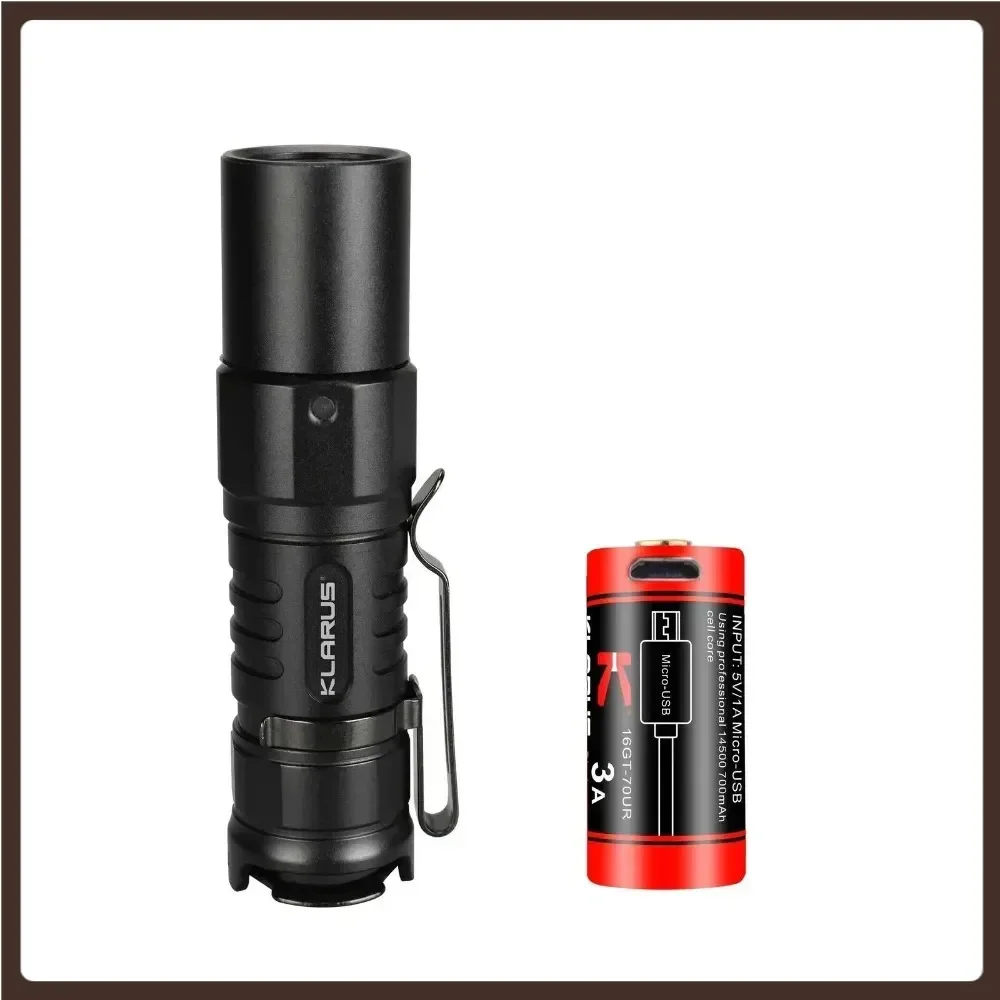 

Klarus XT1C Compact Tactical LED Torch 1000 Lumen Torch Compact Edition