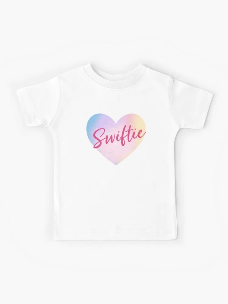 Swiftie Lover Kid Boy Girl T-shirt Cotton Short Sleeve Top Summer Tee Fashion Cartoon Cute Teenager Clothes Child Fans Essential