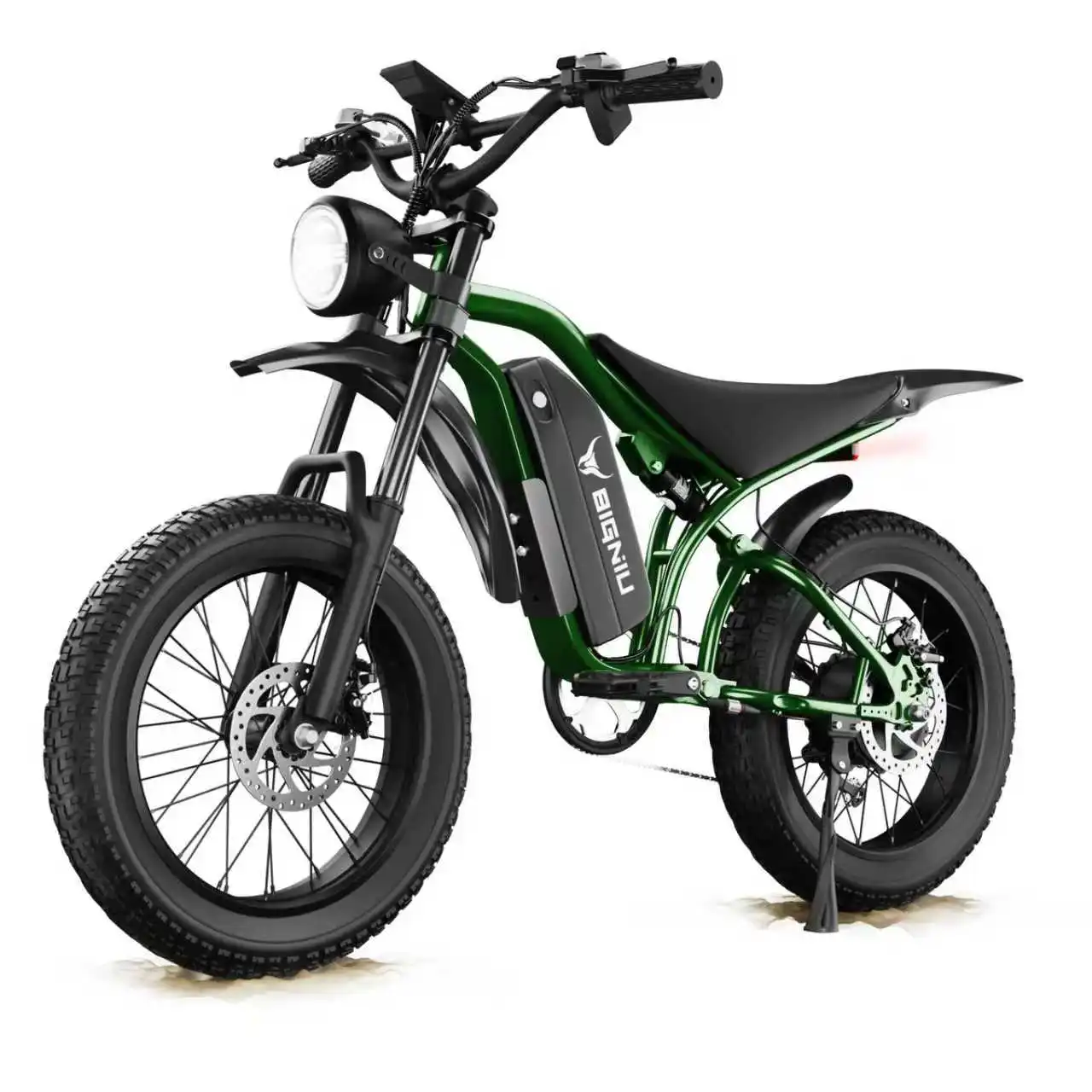 【BIGNIU】BG-S Electric Bike – Powerful Motor, Full Suspension, Long Range, All-Terrain eBike for Adults image 4