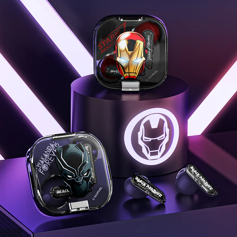 

Disney Marvel's TWS Wireless Headphones Fone Bluetooth Earphones Sport Earbuds Running Pro6 Headset for Apple IPhone Xiaomi