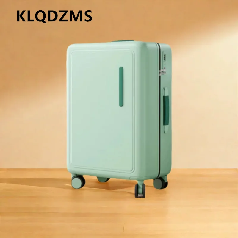 KLQDZMS New Suitcase Lightweight Password Box ABS + PC Boarding Box Men's Trolley Case 20