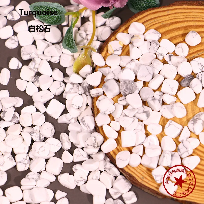 Pedra de cristal natural pedra bruta pequenas partículas desmagnetização pedra decoração do tanque de peixes ornamentos