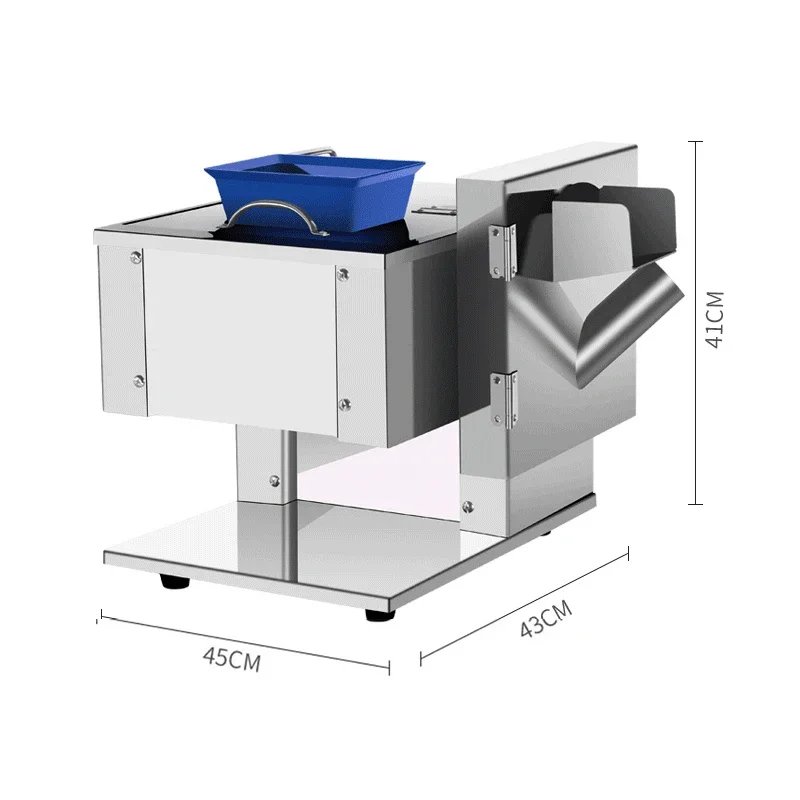 

Electric Meat Slicer Machine Commercial Automatic Stainless Steel Electric Slicer Potato Slicing Machine Vegetables