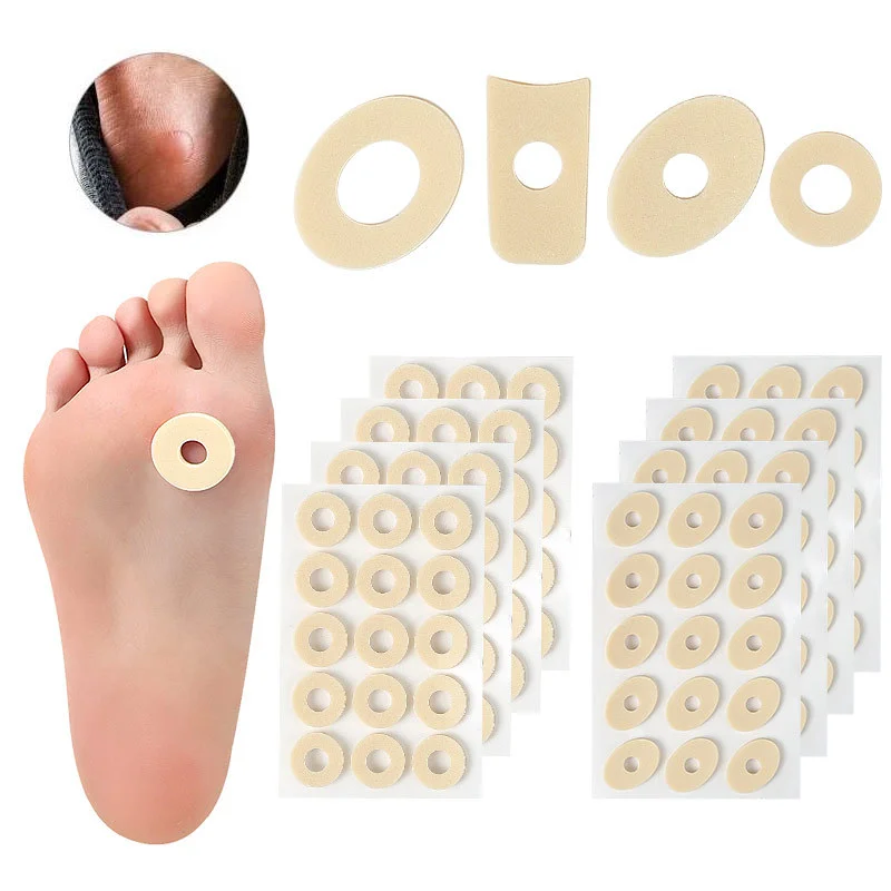 

15PCS/Sheet Callus Cushions Shoes Heel Pad Foam Round Toe Foot Corn Removal Bunion Protectors Pads Foot care Pedicure