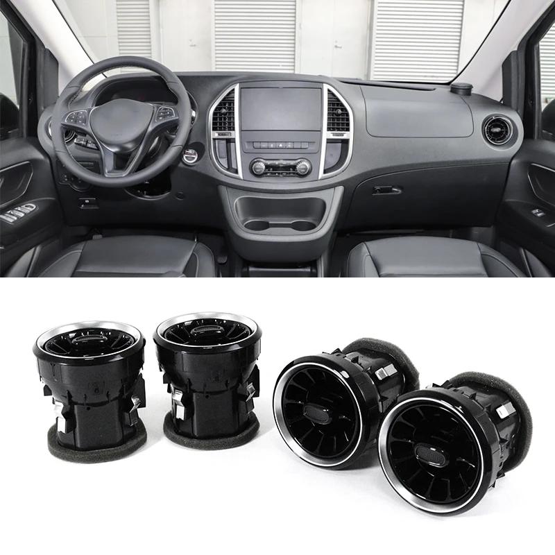 

Car Front Interior Dashboard A/C Air Outlet Turbo Conditioning Vent For Mercedes Benz V Class W447 Vito V250 V260 A4478308502