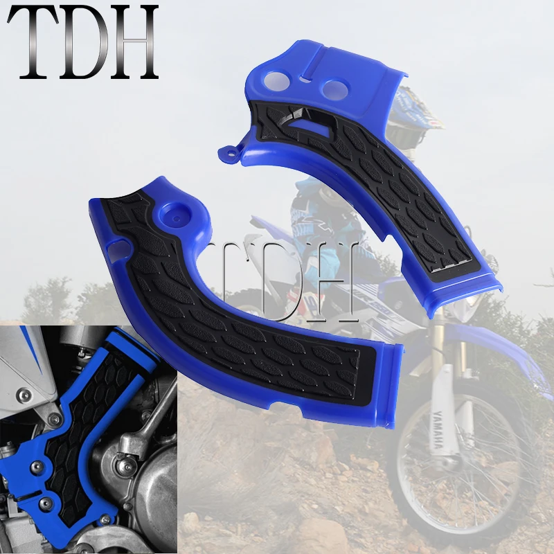 

Plastic Dirt Bike Motocross Off Road X-Grip Frame Guard Protector For Yamaha YZ250F YZ250FX YZ450F WR250F WR450F YZ WR 250F 450F