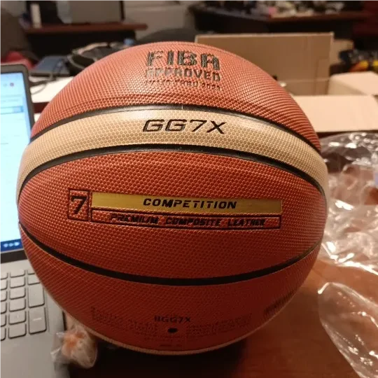 Pelota de baloncesto Original GG7X BG4500 BG5000, Tamaño 7, de goma, estándar de alta calidad para deportes de entrenamiento en exteriores o