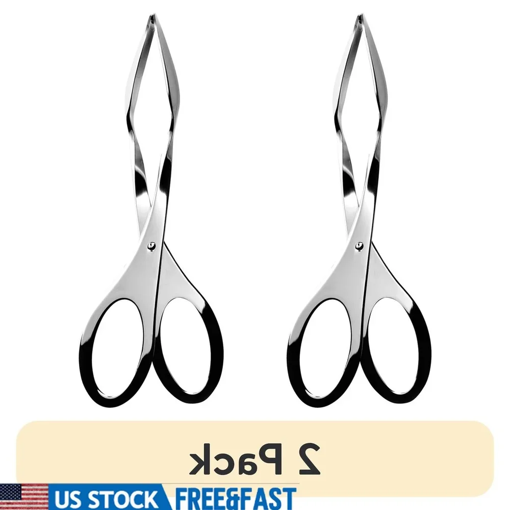 

18/10 Stainless Steel Serving Set 2 Pack Polished Finish Dishwasher Safe Toss and Serve Elegant Tableware Durable High Quality