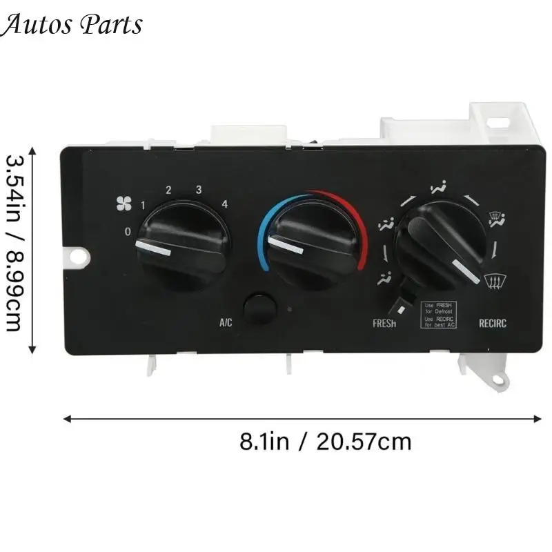 57BA Convenient Temperature Adjustment Control Panel Air Conditioning Control Panel 7787-880011 1000149542 3899002 for Car