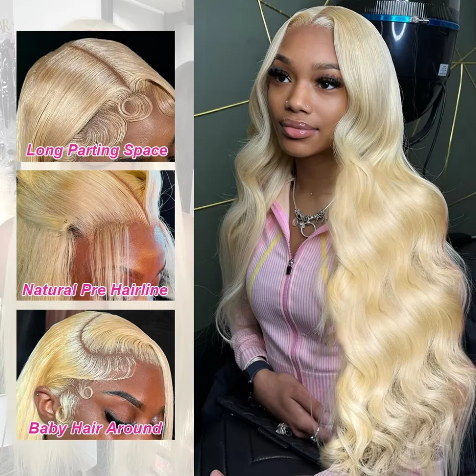 613 Renkli Dalgalı İnsan Saçı  - 613 Blonde Body Wave Lace Front Wig incelemesi ve fiyatı